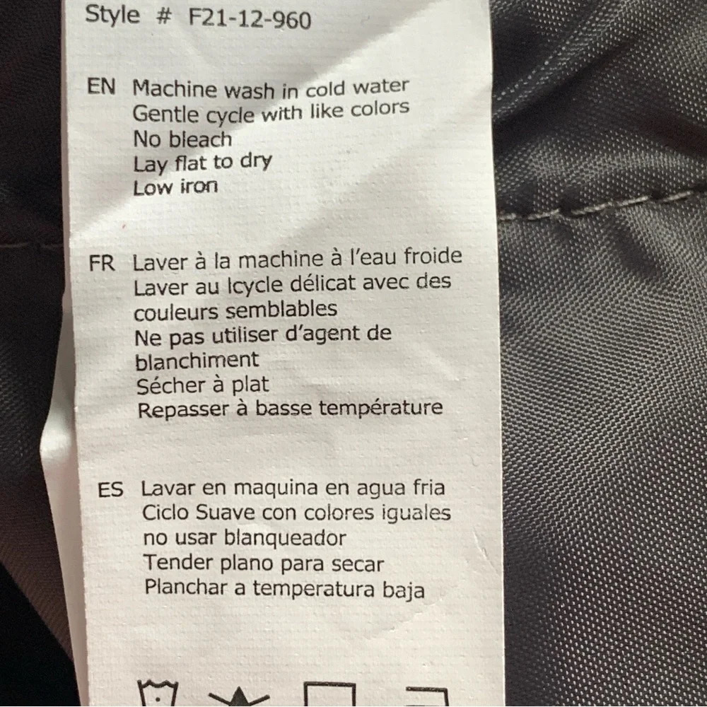 NWT Forever 21 Wide Leg Trouser Pant - Picture 6 of 7